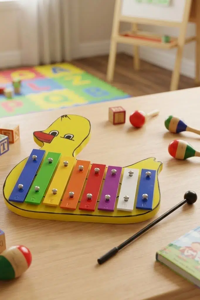 Midex KSL-09 Kaliteli Ksilofon Çocuklar İçin Eğitici Müzik Aleti