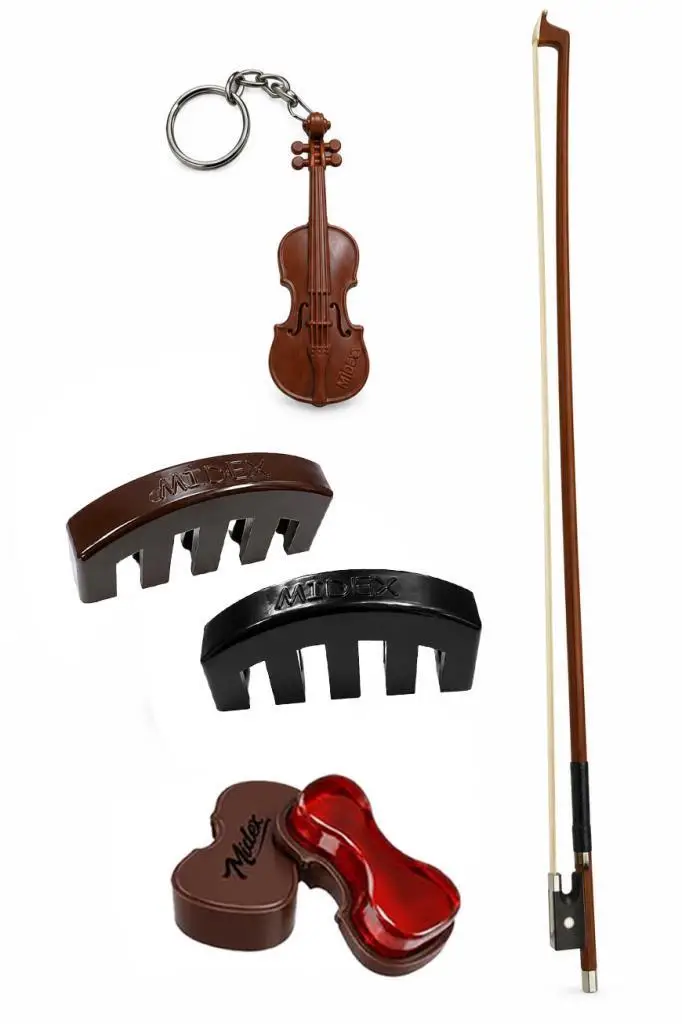 Midex KY-44 Keman Yayı 4/4 Tam Boy İçin (Reçine ve Susturucu Hediye)