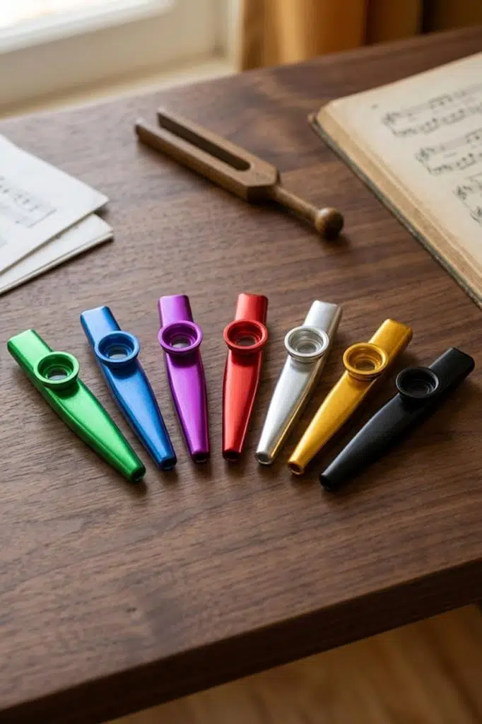 Midex KZ-25X Renkli Full Set Plastik Kazoo 7'li Set Tüm Renkler Midex KZ-25X Renkli Full Set Plastik Kazoo 7'li Set Tüm Renkler