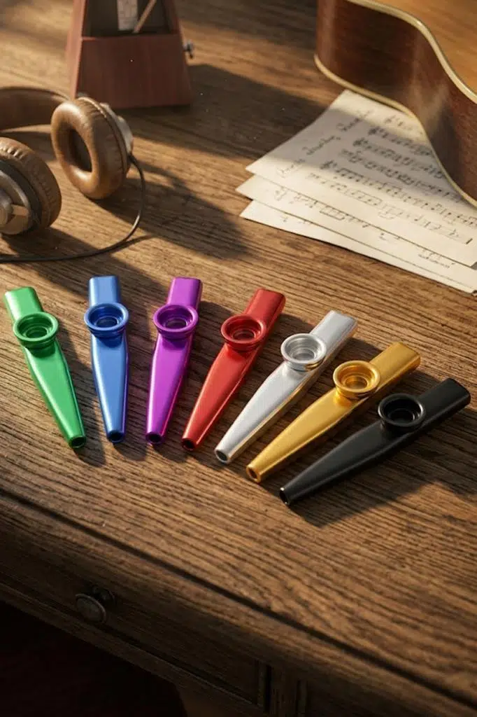 Midex KZ-25X Renkli Full Set Plastik Kazoo 7'li Set Tüm Renkler Midex KZ-25X Renkli Full Set Plastik Kazoo 7'li Set Tüm Renkler