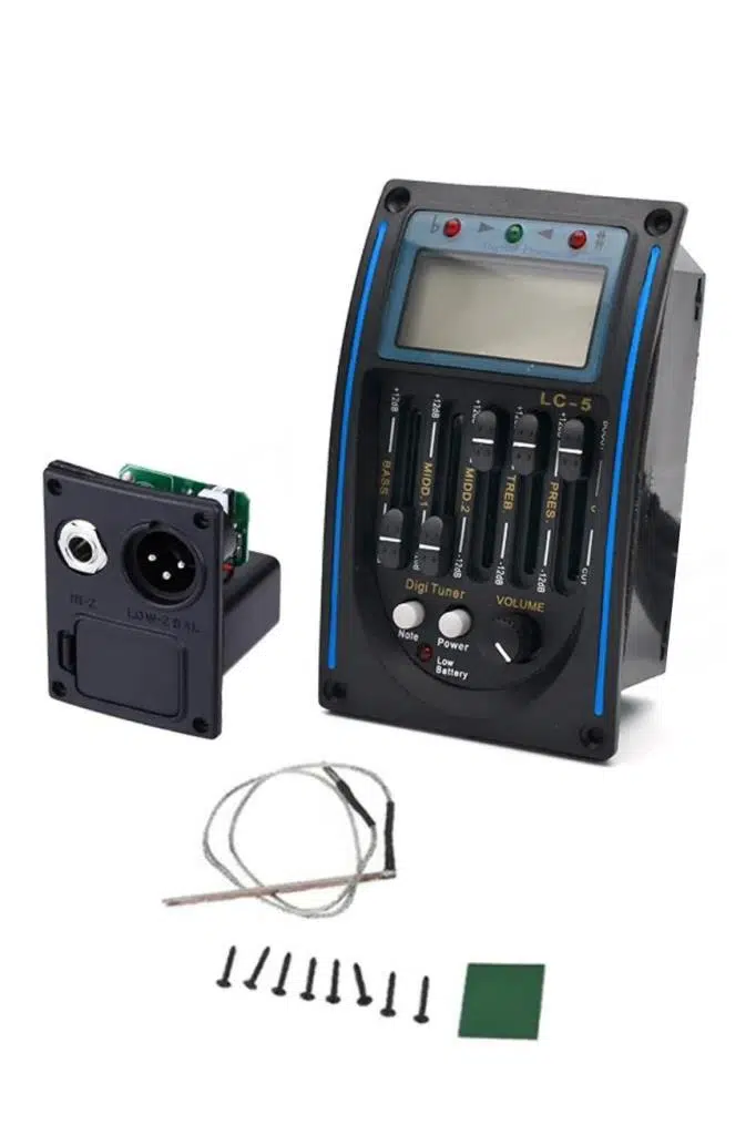 Midex LC-5 Gitar Preamp 5 Band Ekolayzer Akort Cihazlı Led Ekranlı Midex LC-5 Gitar Preamp 5 Band Ekolayzer Akort Cihazlı Led Ekranlı