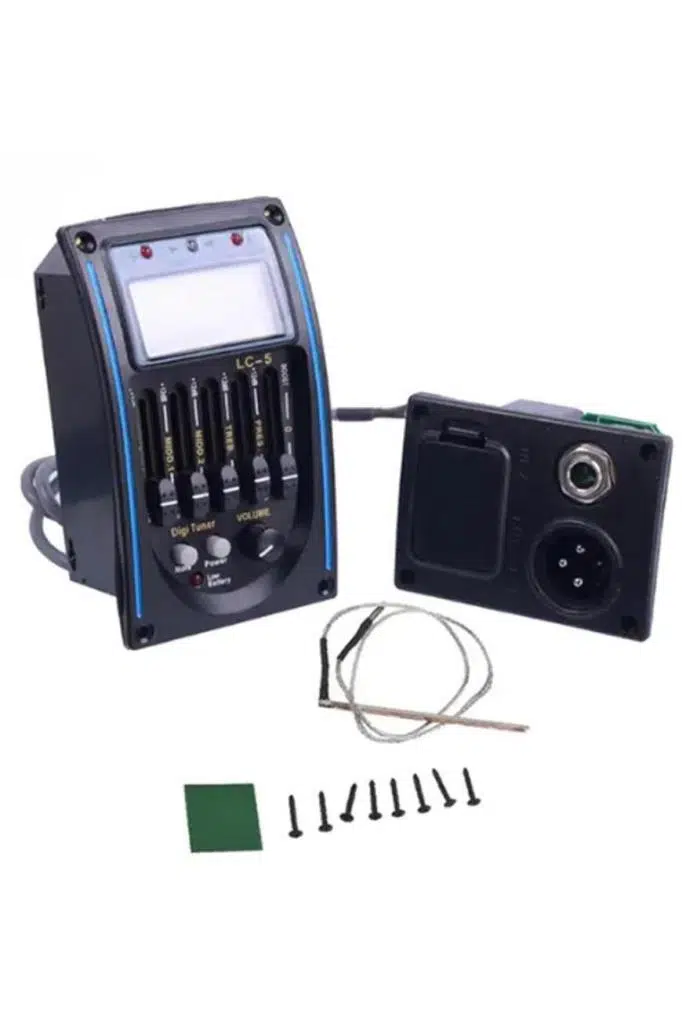 Midex LC-5 Gitar Preamp 5 Band Ekolayzer Akort Cihazlı Led Ekranlı Midex LC-5 Gitar Preamp 5 Band Ekolayzer Akort Cihazlı Led Ekranlı