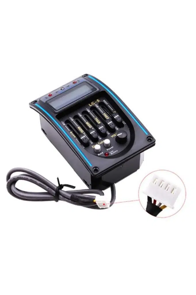 Midex LC-5 Gitar Preamp 5 Band Ekolayzer Akort Cihazlı Led Ekranlı Midex LC-5 Gitar Preamp 5 Band Ekolayzer Akort Cihazlı Led Ekranlı