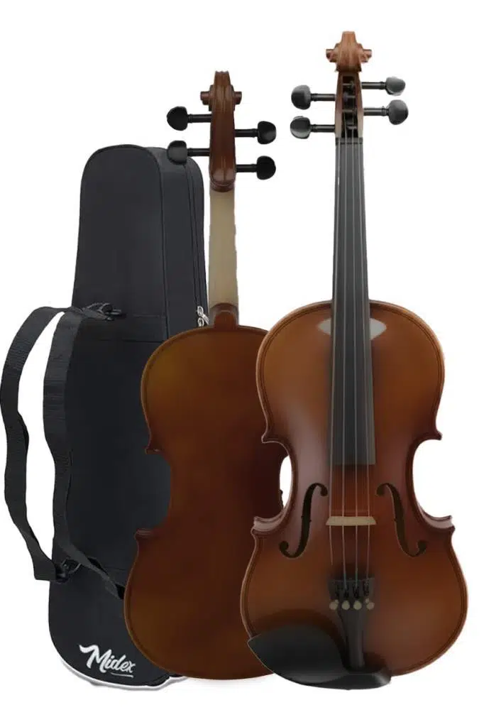 Midex LMA-544TYS 4/4 Profesyonel Keman 4/4 Tam Boy (Yastık Susturucu Yedek Tel Çanta Yay Reçine Metod) Midex LMA-544TYS 4/4 Profesyonel Keman 4/4 Tam Boy (Yastık Susturucu Yedek Tel Çanta Yay Reçine Metod)