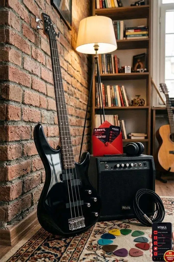 Midex MBG-400BK-20AMP 4 Telli Bas Gitar ve 20W Amfi Gigbag Kulaklık Full Set Midex MBG-400BK-20AMP 4 Telli Bas Gitar ve 20W Amfi Gigbag Kulaklık Full Set