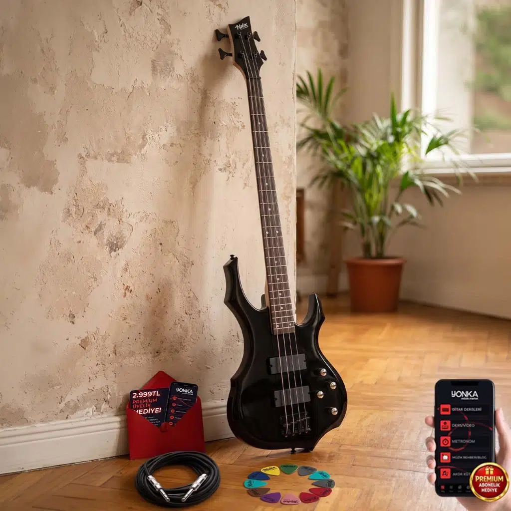 Midex MBG-410BK Üst Segment Profesyonel Bas Gitar 4 Telli Midex MBG-410BK Üst Segment Profesyonel Bas Gitar 4 Telli