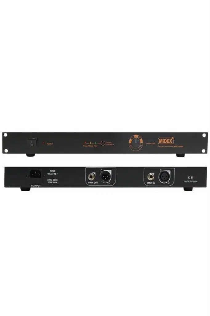 Midex MBQ-1000 DSP Feedback Önleyici Destroyer (Mikrofonda Ötmeyi Engeller) Midex MBQ-1000 DSP Feedback Önleyici Destroyer (Mikrofonda Ötmeyi Engeller)