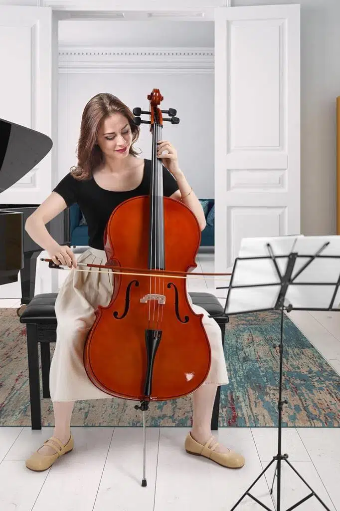 Midex MCL-350 Profesyonel Üst Seviye Ağaç Çello Viyolonsel