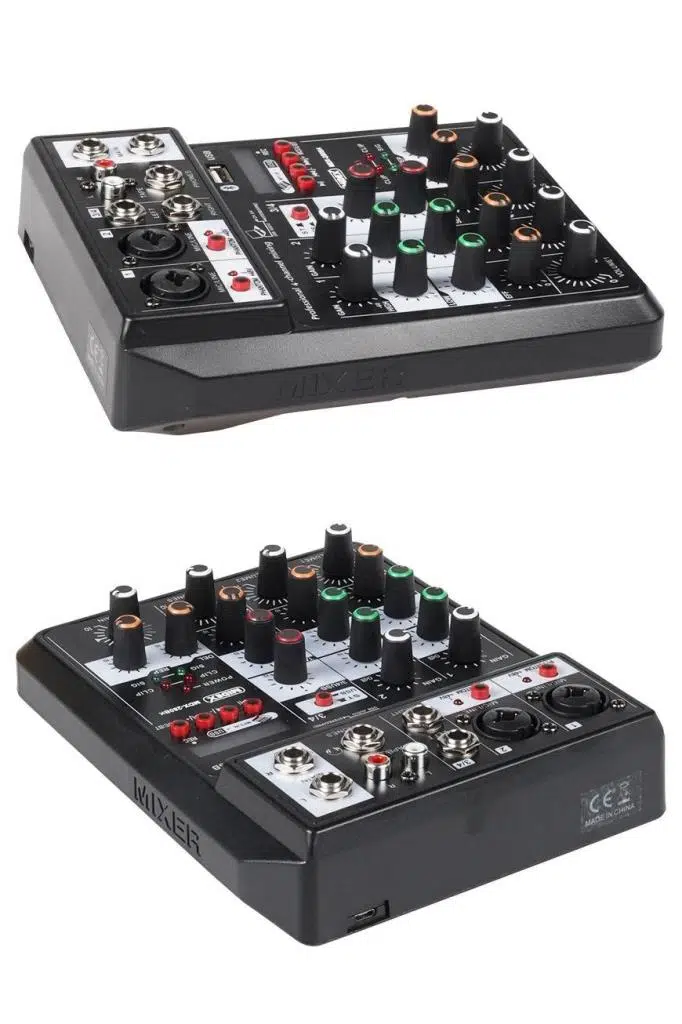 Midex MDX-280BK Ses Kartlı Ses Mikseri Stüdyo Kayıt Mixer