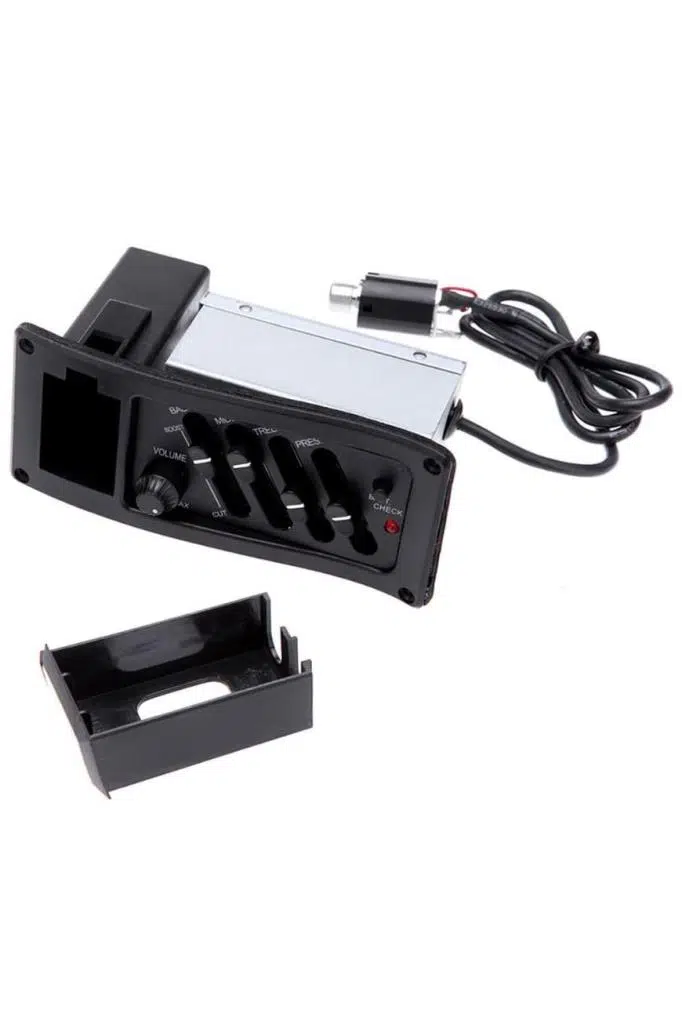 Midex ME-40 Gitar Preamp 4-Band EQ Ekolayzer Piezo Pickup Amplifier