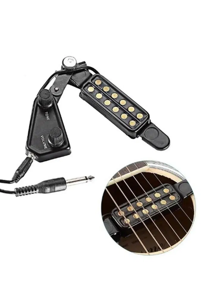 Midex ME-50 Portatif Gitar Mikrofonu Gitar Manyetiği Volüm ve Ton Kontrollü Midex ME-50 Portatif Gitar Mikrofonu Gitar Manyetiği Volüm ve Ton Kontrollü