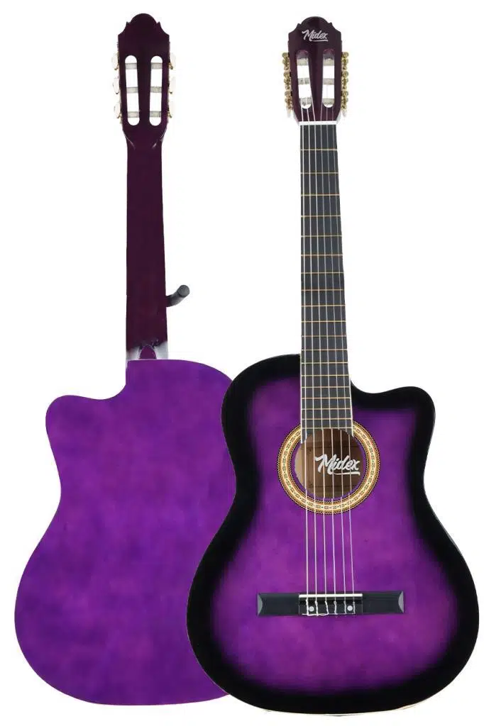 Midex MGX-100PRP Üst Seviye Klasik Gitar 4/4 Sap Ayarlı (Çanta Askı Capo Metod Pena) Midex MGX-100PRP Üst Seviye Klasik Gitar 4/4 Sap Ayarlı (Çanta Askı Capo Metod Pena)