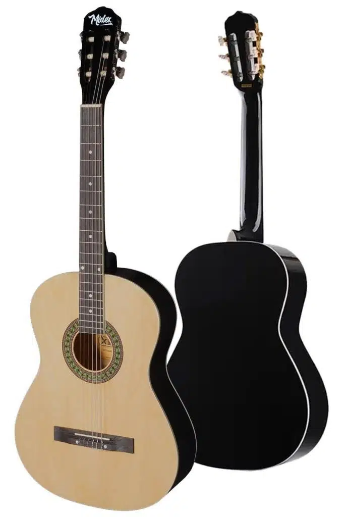 Midex MGX-151 Üst Kalite SOLAK Klasik Gitar Sap Ayarlı Doğal Ahşap Gül Klavye 4/4 Yetişkin Midex MGX-151 Üst Kalite SOLAK Klasik Gitar Sap Ayarlı Doğal Ahşap Gül Klavye 4/4 Yetişkin