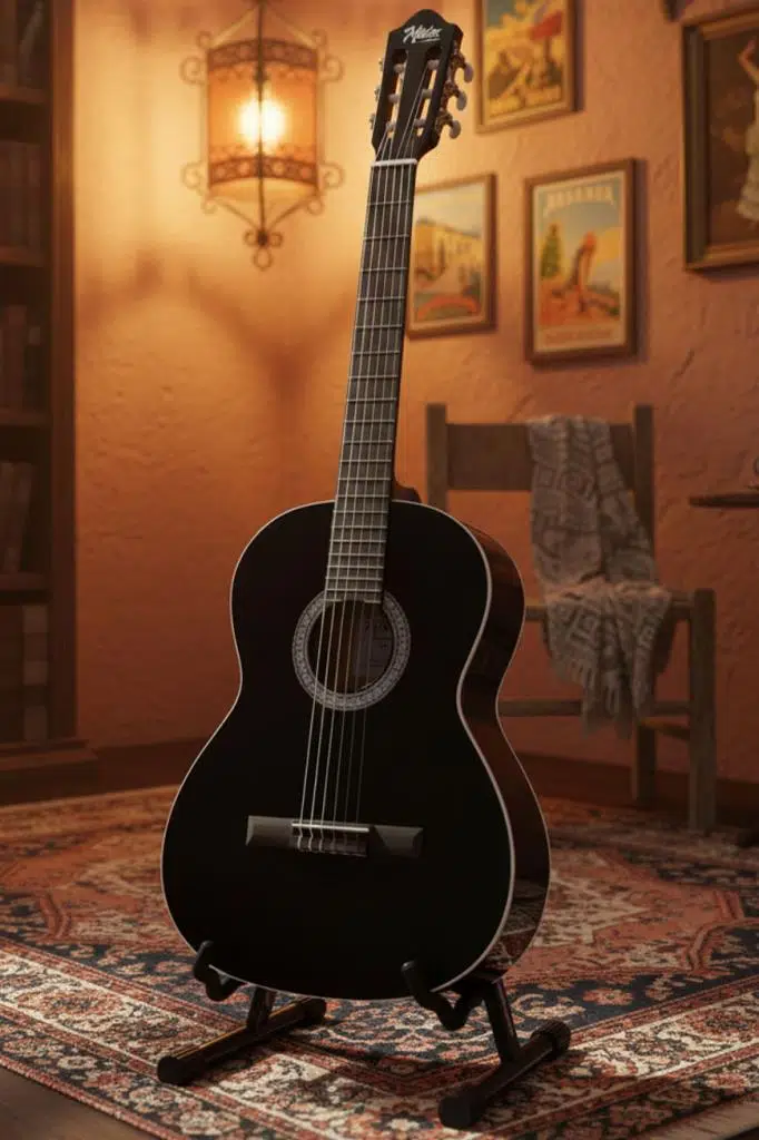 Midex MGX-200BK Kaliteli Klasik Gitar 4/4 Yetişkin Boy Full Set