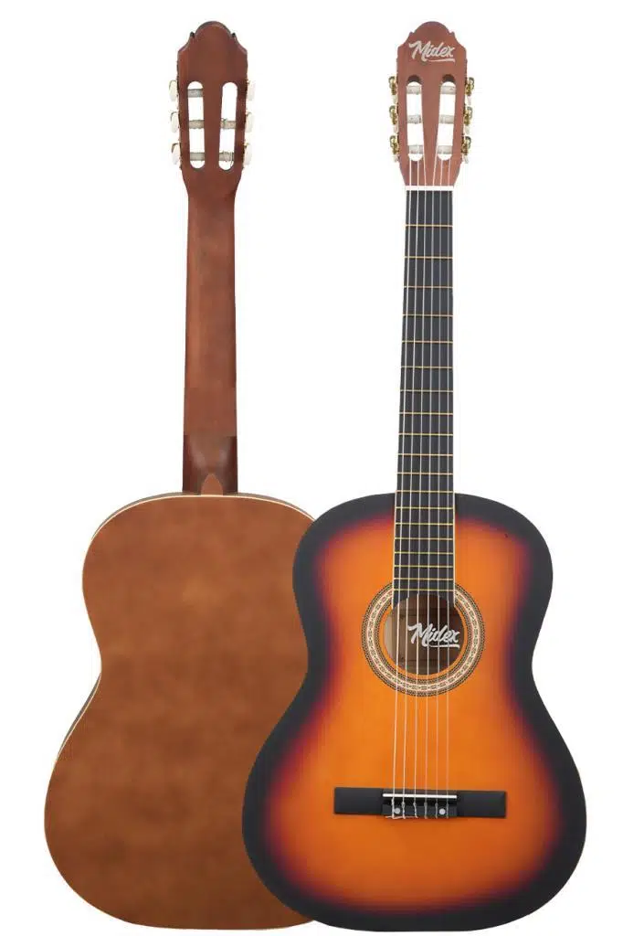 Midex MGX-200SB Kaliteli Klasik Gitar 4/4 Yetişkin Boy Full Set