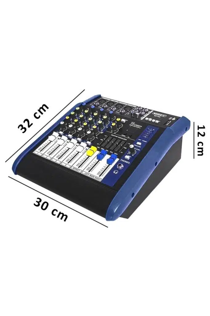 Midex MP-700 Amfili Power Mikser 2x350 WATT 4 Kanal Dsp Efekt EQ Usb Midex MP-700 Amfili Power Mikser 2x350 WATT 4 Kanal Dsp Efekt EQ Usb