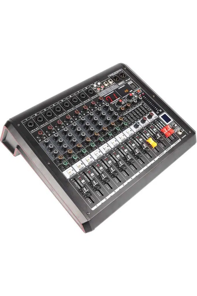 Midex MPX-1200P Power Mikser Amfi 8 Kanal 2x600W Dijital Efekt Bt EQ Usb Midex MPX-1200P Power Mikser Amfi 8 Kanal 2x600W Dijital Efekt Bt EQ Usb