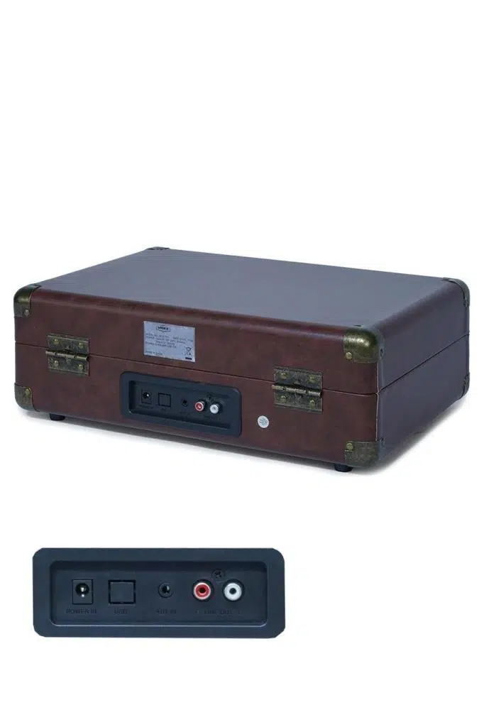 Midex Mtx-101CR Nostaljik Retro Pikap Plak Çalar (Şarjlı Bluetooth Aux Hoparlörlü 3 Devir) İğne Dahil Midex Mtx-101CR Nostaljik Retro Pikap Plak Çalar (Şarjlı Bluetooth Aux Hoparlörlü 3 Devir) İğne Dahil
