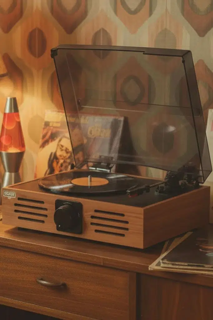 Midex MTX-106OR Nostaljik Retro Pikap Plak Çalar (Bluetooth Aux Hoparlörlü 3 Devir) İğne Dahil