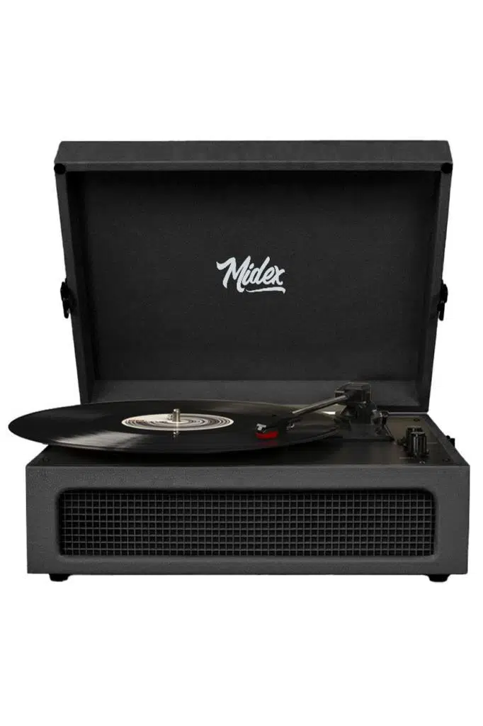 Midex MTX-420BK Nostaljik Bluetooth PRO Pikap Plakçalar Şarjlı 3 Devirli Midex MTX-420BK Nostaljik Bluetooth PRO Pikap Plakçalar Şarjlı 3 Devirli