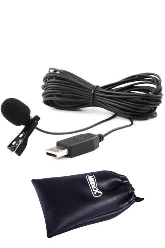 Midex MX1 USB Youtuber Bilgisayar PC Usb Yaka Mikrofonu Midex MX1 USB Youtuber Bilgisayar PC Usb Yaka Mikrofonu