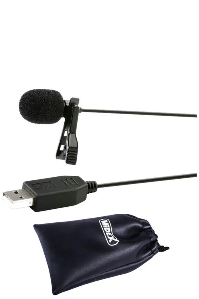 Midex MX1 USB Youtuber Bilgisayar PC Usb Yaka Mikrofonu Midex MX1 USB Youtuber Bilgisayar PC Usb Yaka Mikrofonu