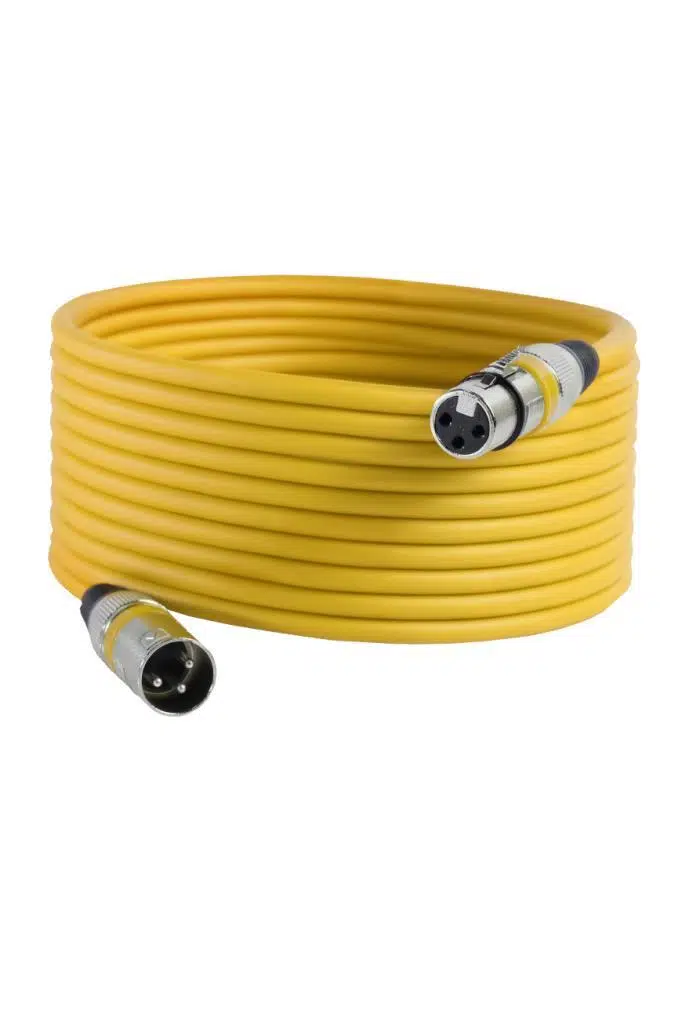 Midex MXL-15M-YLW Kaliteli XLR TO XLR 15 mt. Mikrofon Kablosu Midex MXL-15M-YLW Kaliteli XLR TO XLR 15 mt. Mikrofon Kablosu