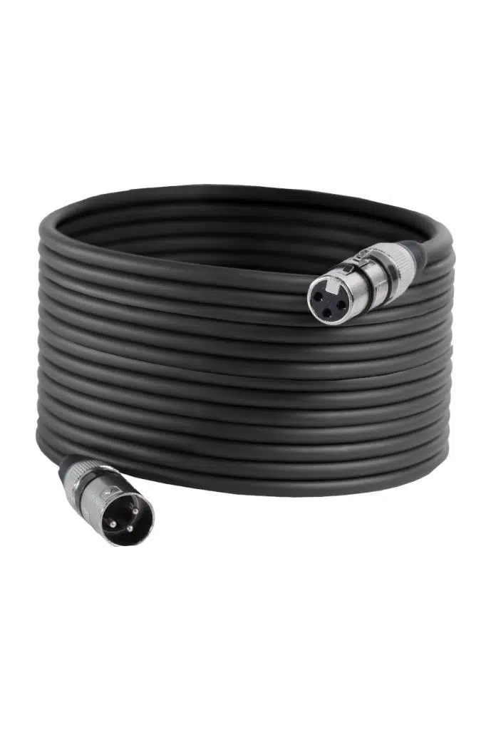 Midex MXL-20M-BK Kaliteli XLR TO XLR 20 mt. Mikrofon Kablosu Midex MXL-20M-BK Kaliteli XLR TO XLR 20 mt. Mikrofon Kablosu