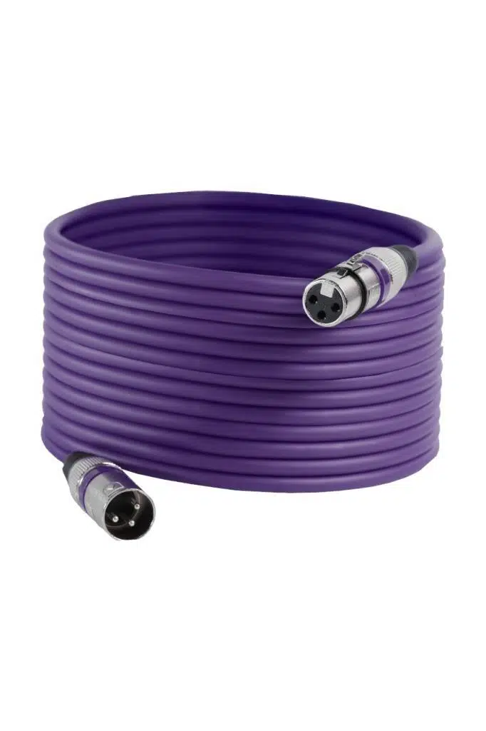 Midex MXL-20M-PRP Kaliteli XLR TO XLR 20 mt. Mikrofon Kablosu