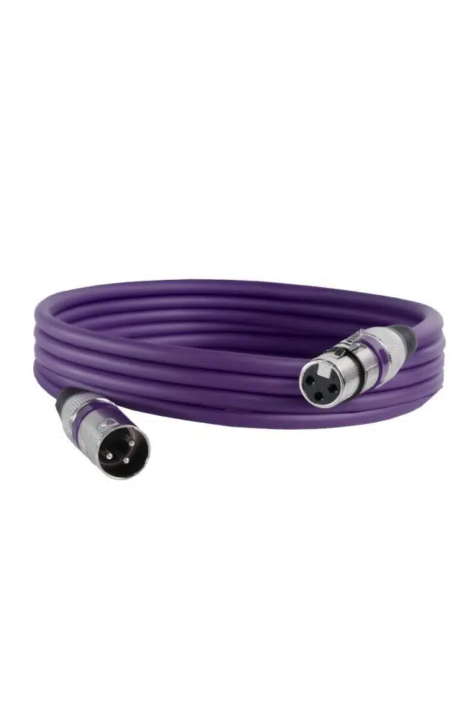Midex MXL-3M-PRP Kaliteli XLR TO XLR 3 mt. Mikrofon Kablosu Midex MXL-3M-PRP Kaliteli XLR TO XLR 3 mt. Mikrofon Kablosu