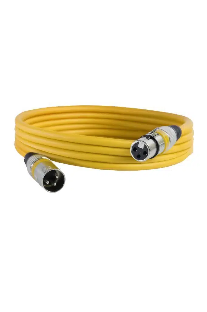 Midex MXL-3M-YLW Kaliteli XLR TO XLR 3 mt. Mikrofon Kablosu Midex MXL-3M-YLW Kaliteli XLR TO XLR 3 mt. Mikrofon Kablosu