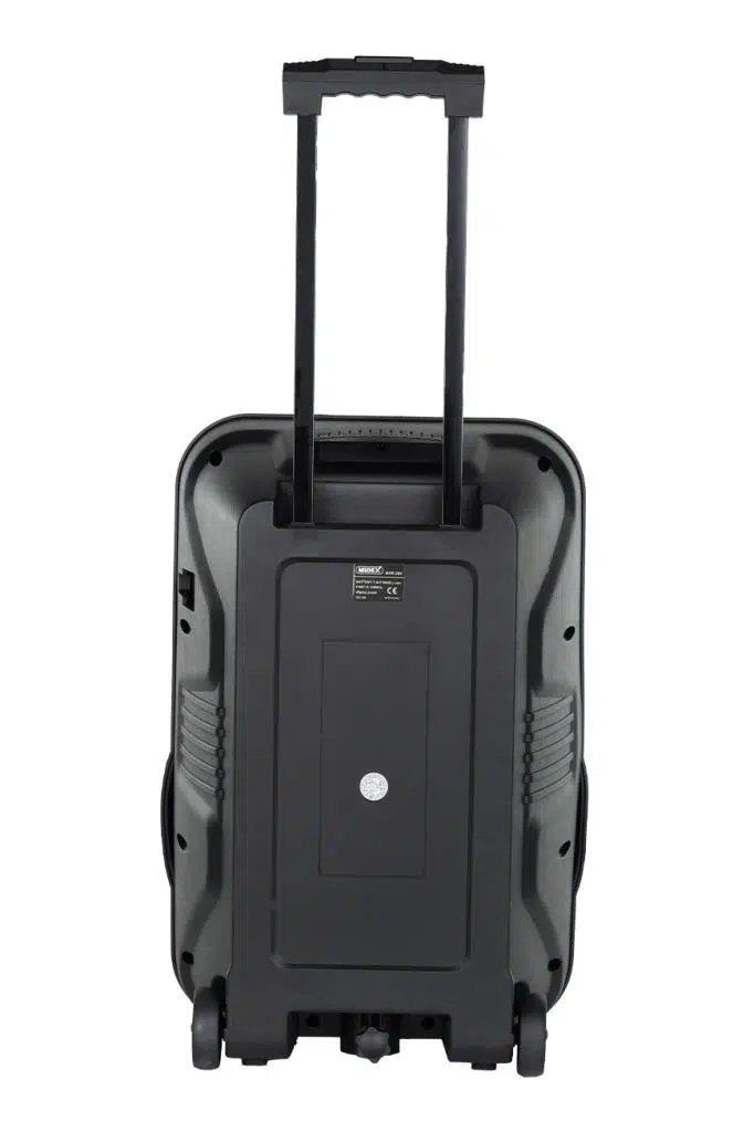 Midex MXR-280 Taşınabilir Mikrofonlu Işıklı Akülü Ses Sistemi Hoparlör (12 İnç 280 Watt)