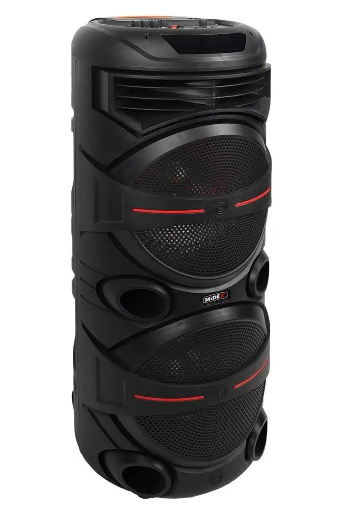 Midex MXR-600 Taşınabilir Seyyar Mikrofonlu Işıklı Akülü Ses Sistemi Hoparlör (600 Watt) Midex MXR-600 Taşınabilir Seyyar Mikrofonlu Işıklı Akülü Ses Sistemi Hoparlör (600 Watt)