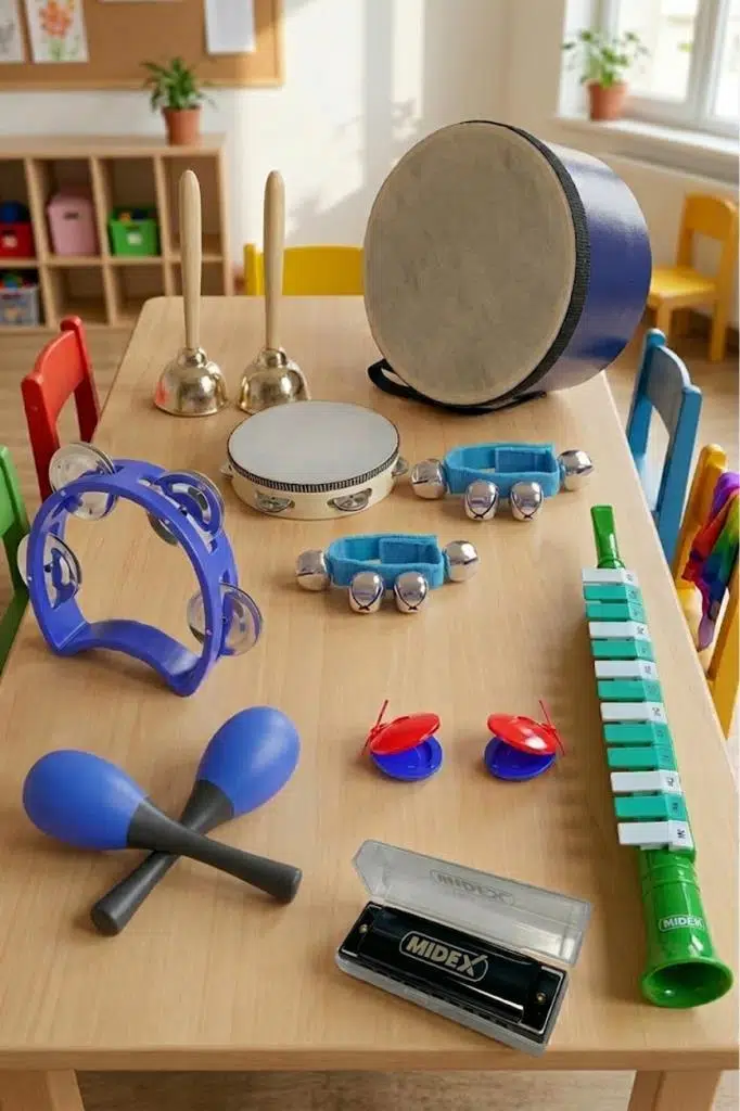 Midex Örf Aletleri Seti Median Paket-1 Maracas Zil Kastanyet Ritim Seti Mızıka Davul Tef (9 Parça) Midex Örf Aletleri Seti Median Paket-1 Maracas Zil Kastanyet Ritim Seti Mızıka Davul Tef (9 Parça)