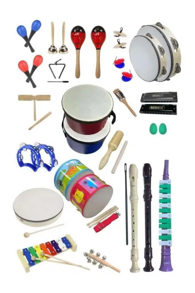 Midex Örf Aletleri Seti Overmuch Paket-2 Marakas Zil Üçgen Ksilofon Melodika Mızıka Davul Flüt (30 Parça) Midex Örf Aletleri Seti Overmuch Paket-2 Marakas Zil Üçgen Ksilofon Melodika Mızıka Davul Flüt (30 Parça)