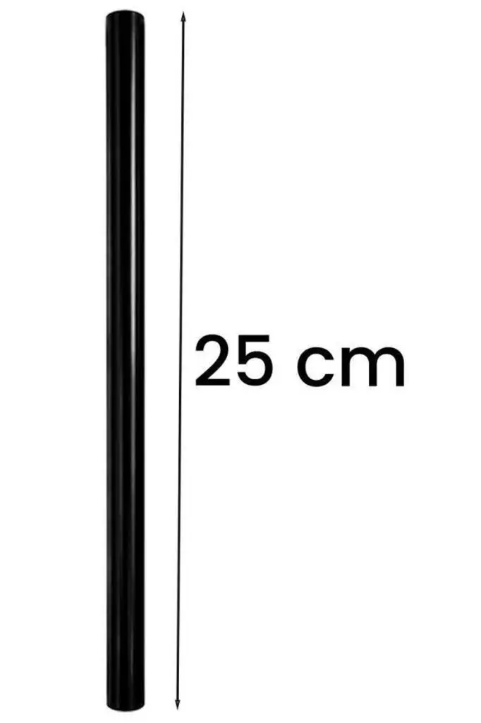 Midex Orf-BT-25BK Siyah Çocuklara Özel Ritim Çubuğu 25 cm Eğitici Örf Aleti (Karbon Fiber)