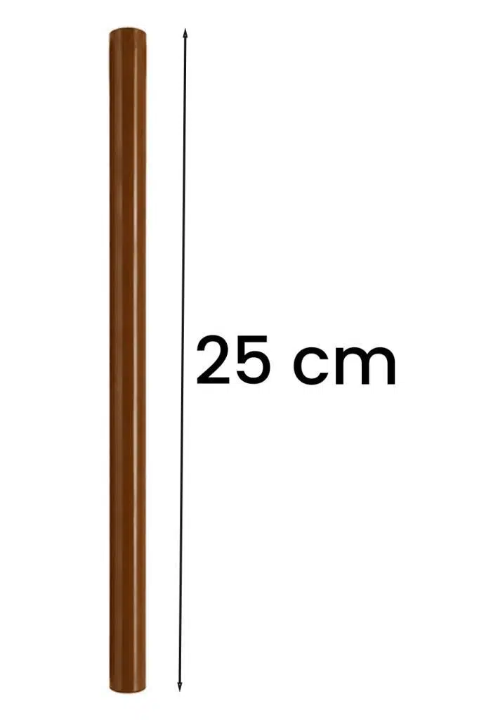 Midex Orf-BT-25BRW Kahverengi Çocuklara Özel Ritim Çubuğu 25 cm Eğitici Örf Aleti (Karbon Fiber)
