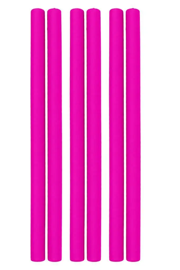 Midex Orf-BT-25PK-3X Pembe Çocuklara Özel Ritim Çubuğu 25 cm Eğitici Örf Aleti (Karbon Fiber)