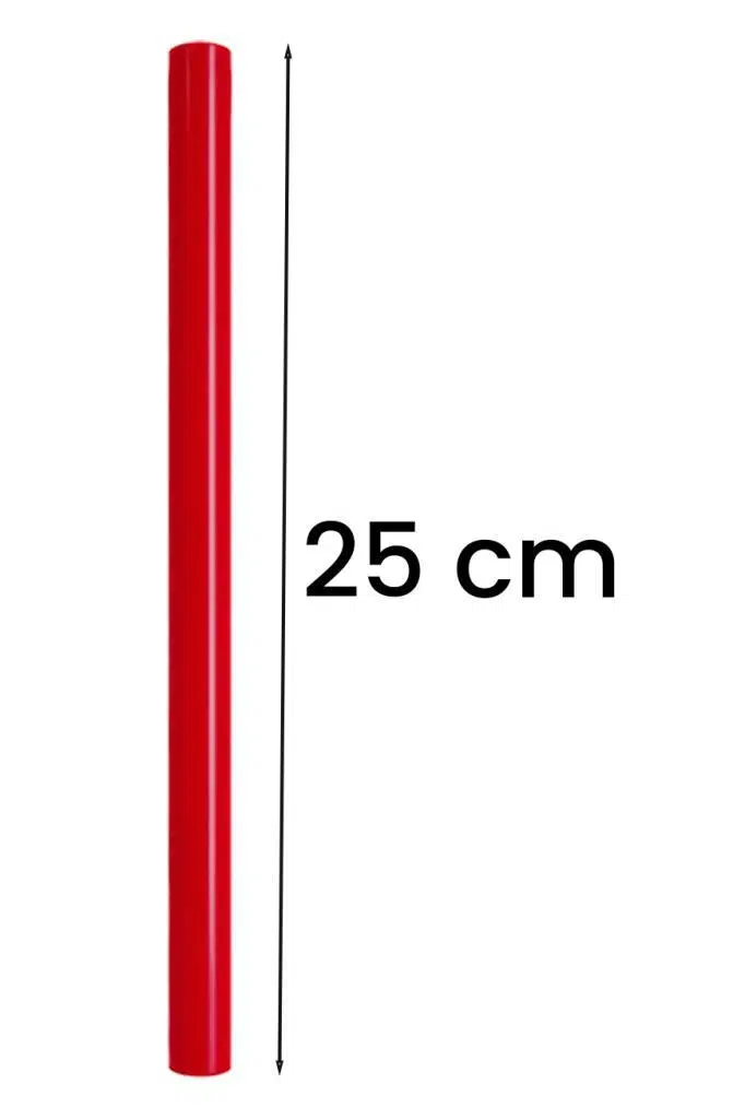 Midex Orf-BT-25RD Kırmızı Çocuklara Özel Ritim Çubuğu 25 cm Eğitici Örf Aleti (Karbon Fiber)