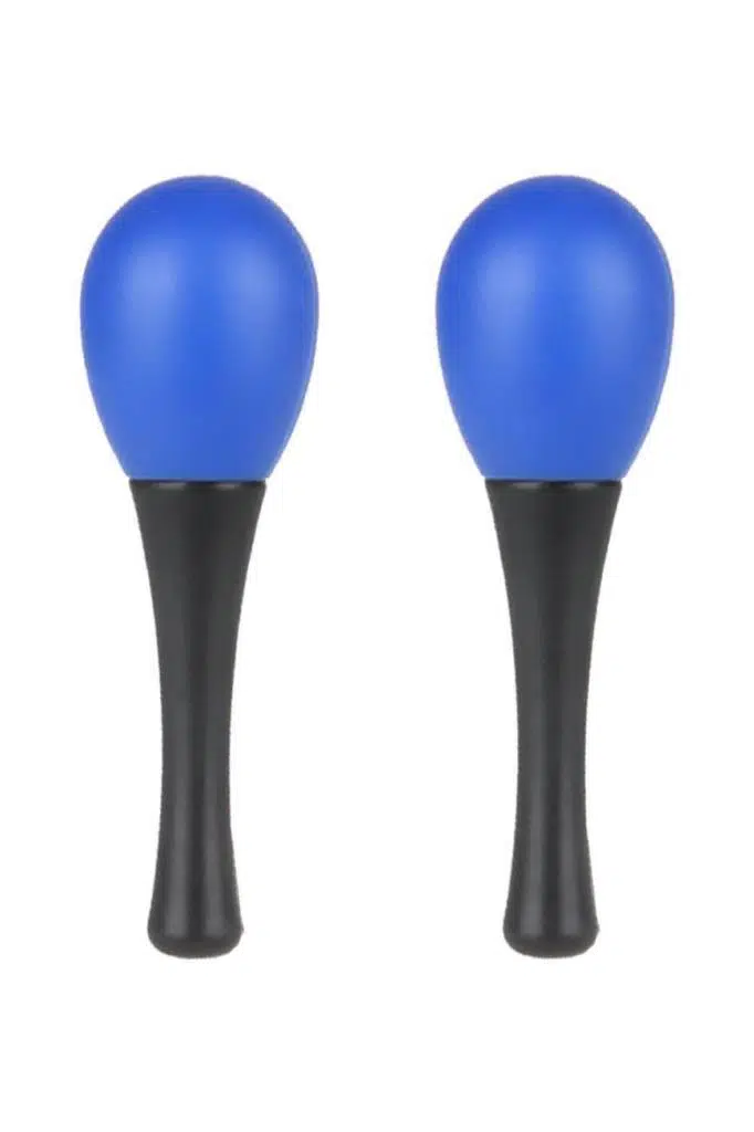 Midex Orf-MRC-06BL Örf Aletleri Mavi Marakas Plastik Maracas 2 Adet (Çift)