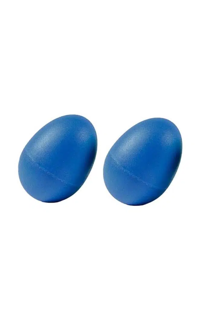 Midex Orf-MT8BL Örf Aletleri Plastik Mavi Yumurta Marakas Müzikal Titreme 2 Adet (Çift)