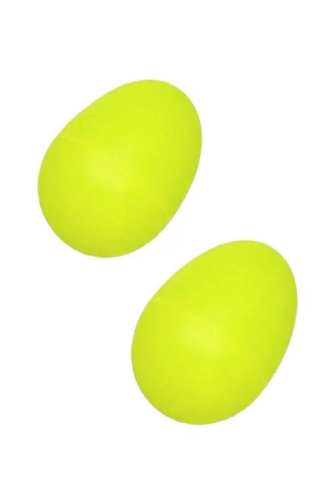 Midex Orf-MT8YL Örf Aletleri Plastik Sarı Yumurta Marakas Müzikal Titreme 2 Adet (Çift)