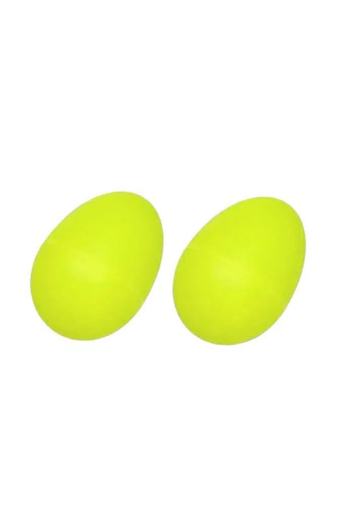 Midex Orf-MT8YL Örf Aletleri Plastik Sarı Yumurta Marakas Müzikal Titreme 2 Adet (Çift)