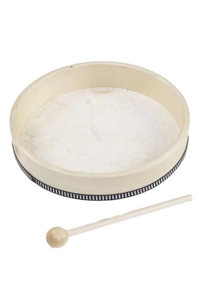 Midex Orf-TF-12 Örf Aletleri Tamborin Ahşap Tef Tokmak Dahil