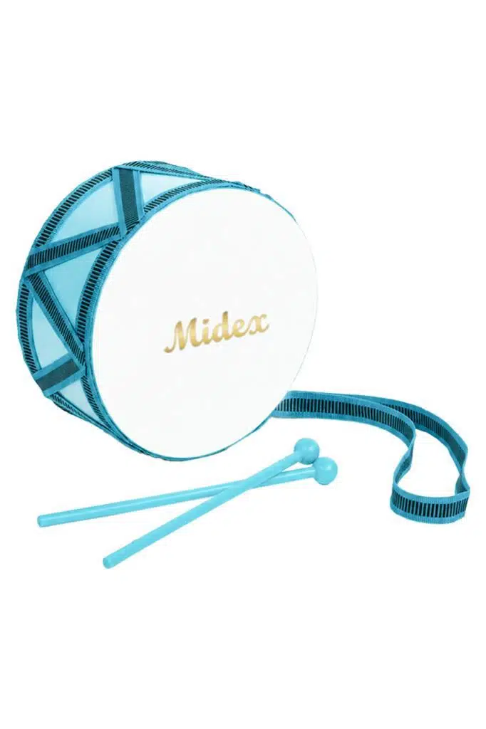 Midex Orf-TF-20LBL Örf Aletleri Askılı Açık Mavi Çocuk Davulu Midex Orf-TF-20LBL Örf Aletleri Askılı Açık Mavi Çocuk Davulu