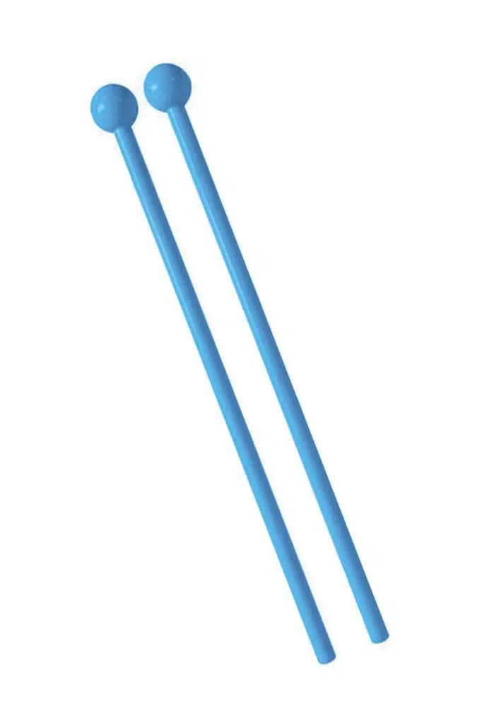 Midex Orf-TFK-20BL Mavi Çocuk Davulu Tokmağı Ritim Çubuğu Örf Aleti 23 cm (Karbon Fiber)