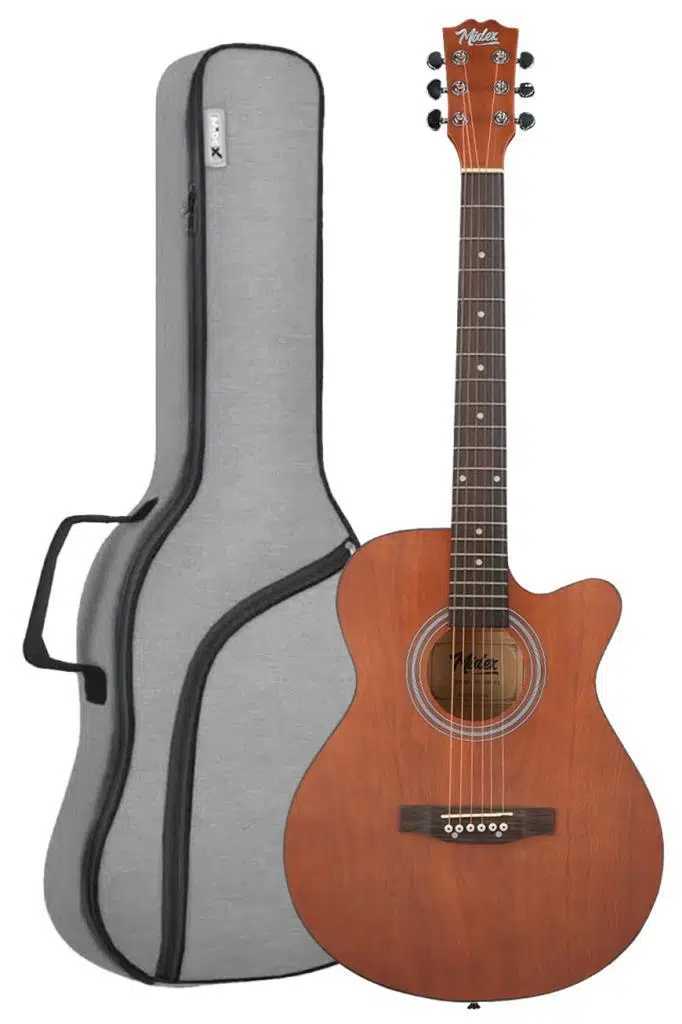 Midex Phx-188ST Ekolayzerli Elektro Akustik Gitar 4/4 Gerçek Ağaç (Stand GİGBAG Askı Capo Tuner)