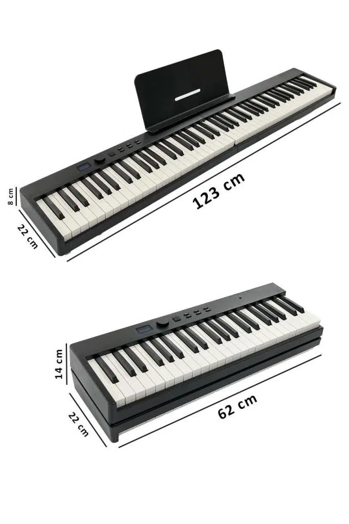Midex PLX-100BK-ST Taşınabilir Dijital Piyano Tuş Hassasiyetli 88 Tuş Bluetooth Şarjlı (STAND Sustain Kulaklık Çanta Metod) Midex PLX-100BK-ST Taşınabilir Dijital Piyano Tuş Hassasiyetli 88 Tuş Bluetooth Şarjlı (STAND Sustain Kulaklık Çanta Metod)