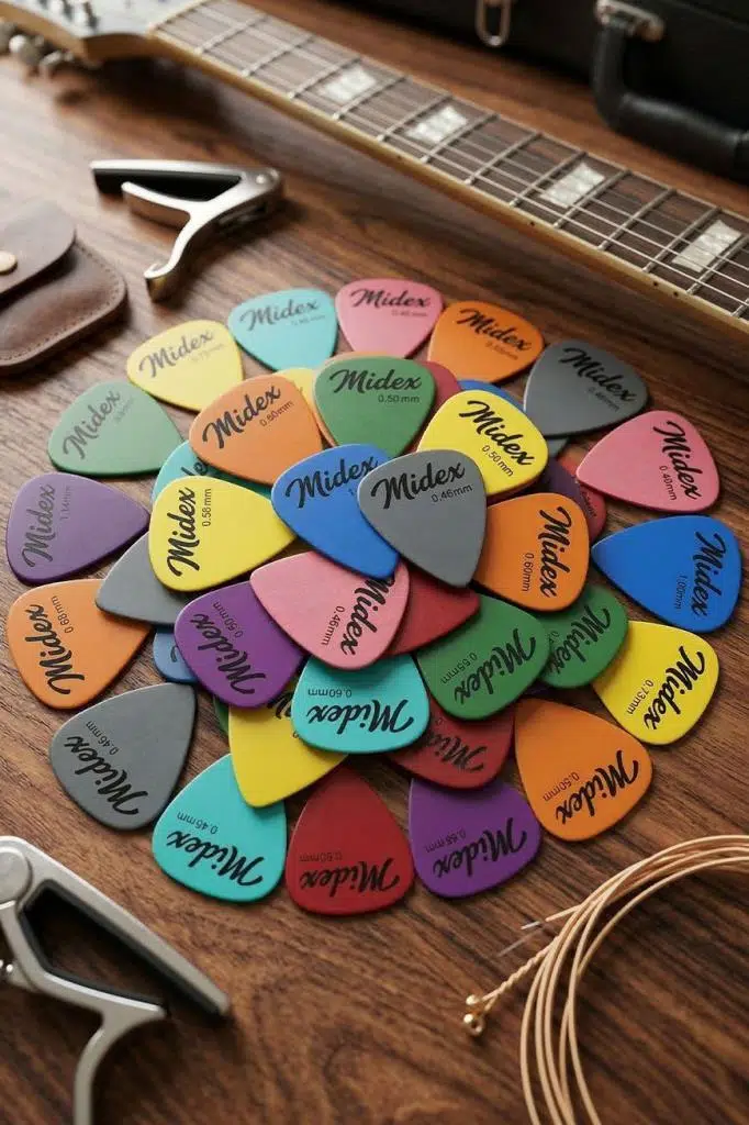 Midex PN-48 Kaliteli 48'li Gitar Penası Seti (Tüm Ebatlar) Midex PN-48 Kaliteli 48'li Gitar Penası Seti (Tüm Ebatlar)