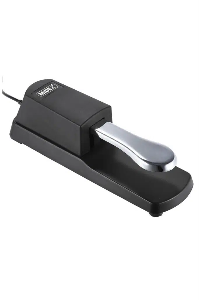 Midex PP-05 Sustain Pedalı (6.35mm Sustain Çıkışı Olan Tüm Ürünlerle Uyumlu)